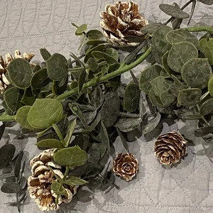 Eucalyptus Garland 1.8m Artificial Wedding, wedding garland, winter garland, eucalyptus, faux eucalyptus garland, artificial