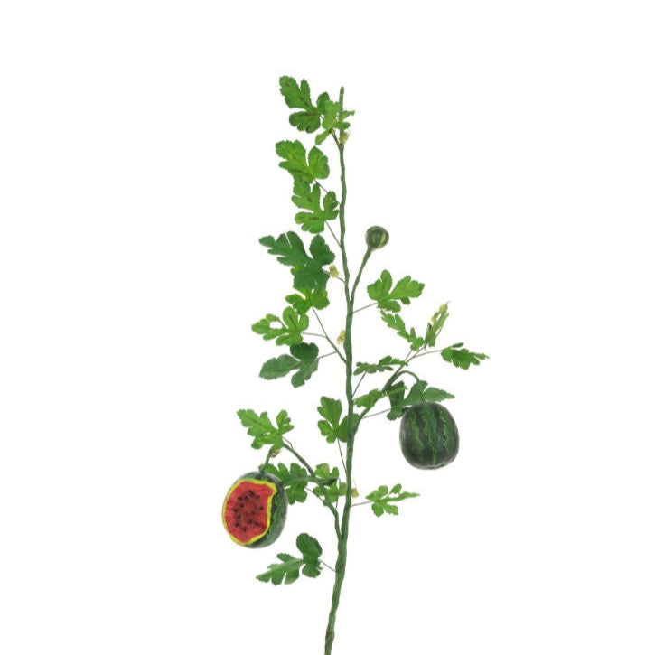 Artificial Melon Branch, faux branch, artificial melon, fruit, styling prop, set decoration, home decor, floristry