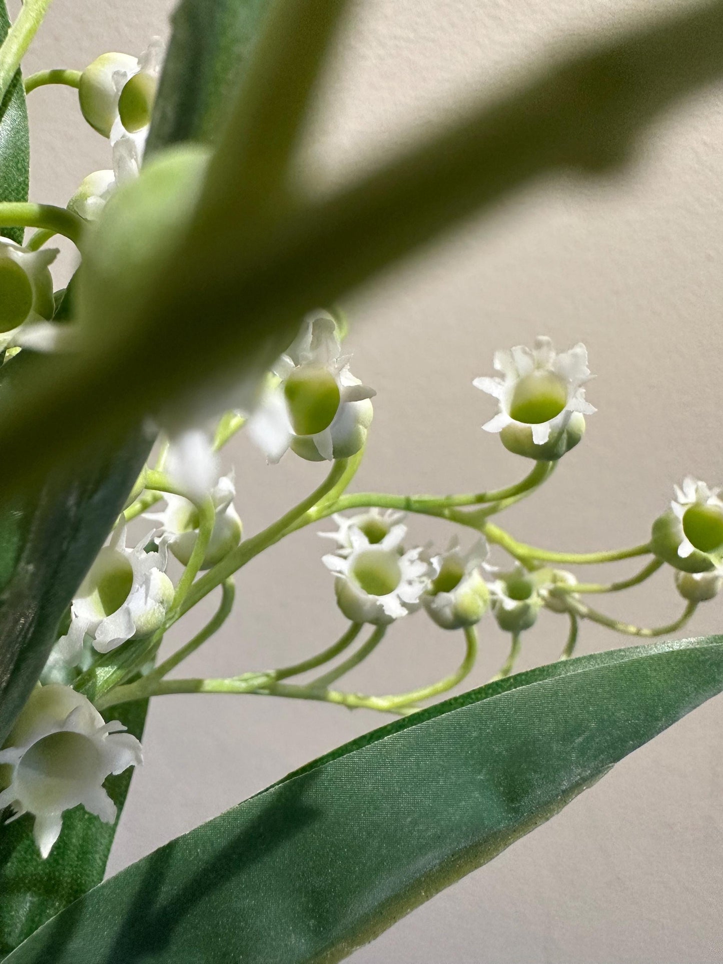 Artificial Lily of the Valley bunch, faux Convallaria Majalis, artificial posey, artificial flowers, bridal flowers, wedding flowers
