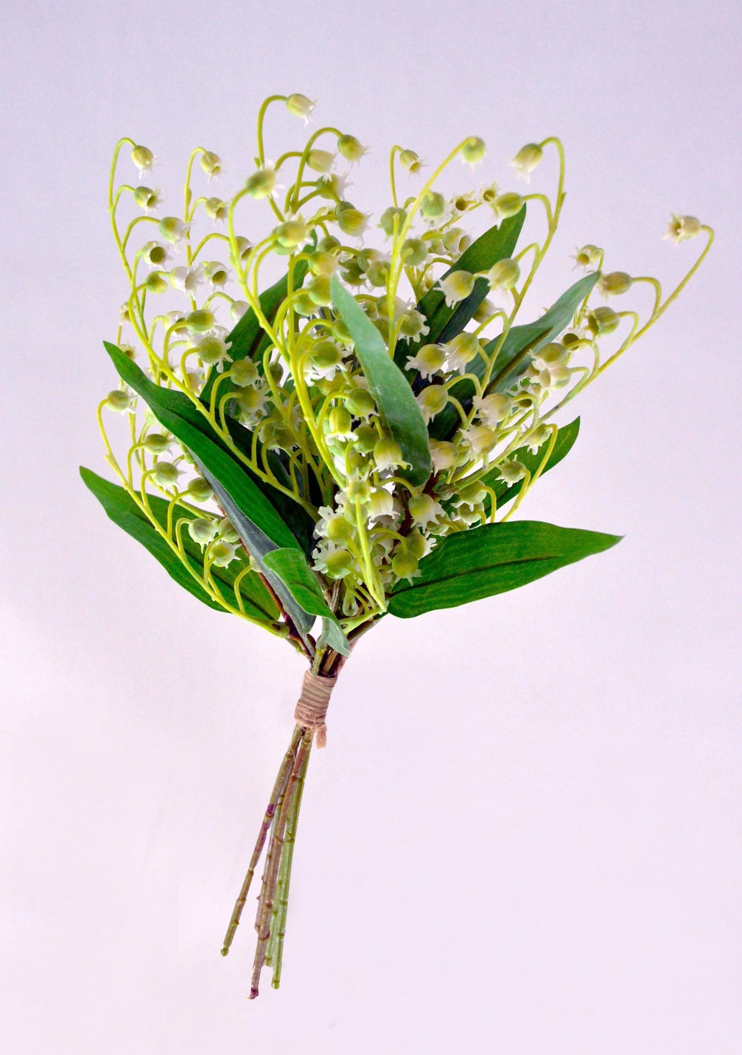 Artificial Lily of the Valley bunch, faux Convallaria Majalis, artificial posey, artificial flowers, bridal flowers, wedding flowers