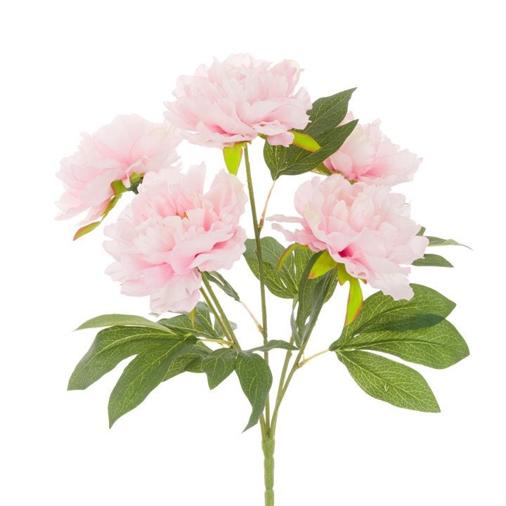 Artificial Pink Peony Bush x5 Artificial peony, faux peony, pink peony, pink peonies, faux pink peony, floral decor