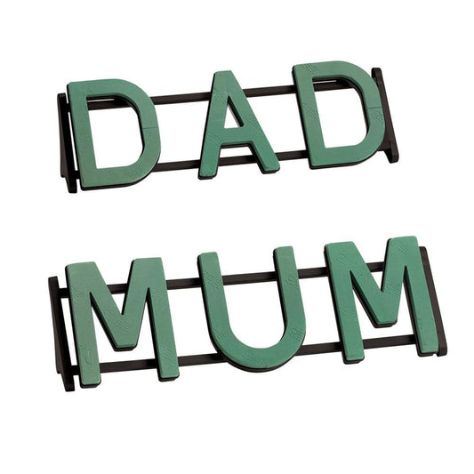 OASIS® NAYLORBASE® Bio Floral Foam Name Tributes Dad Remembrance Funeral Birthday Celebration of Life Floral Display
