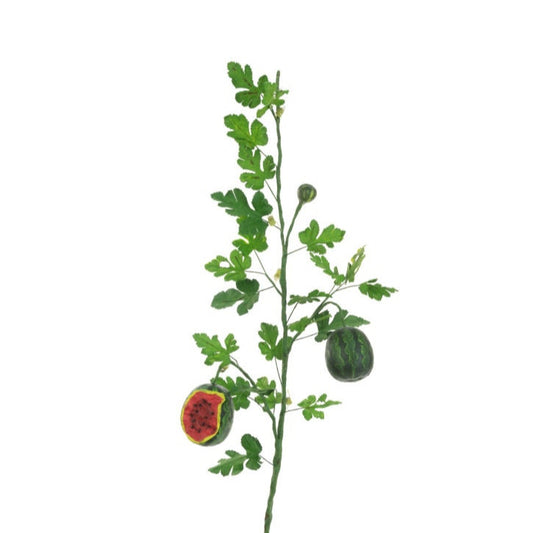 Artificial Melon Branch, faux branch, artificial melon, fruit, styling prop, set decoration, home decor, floristry