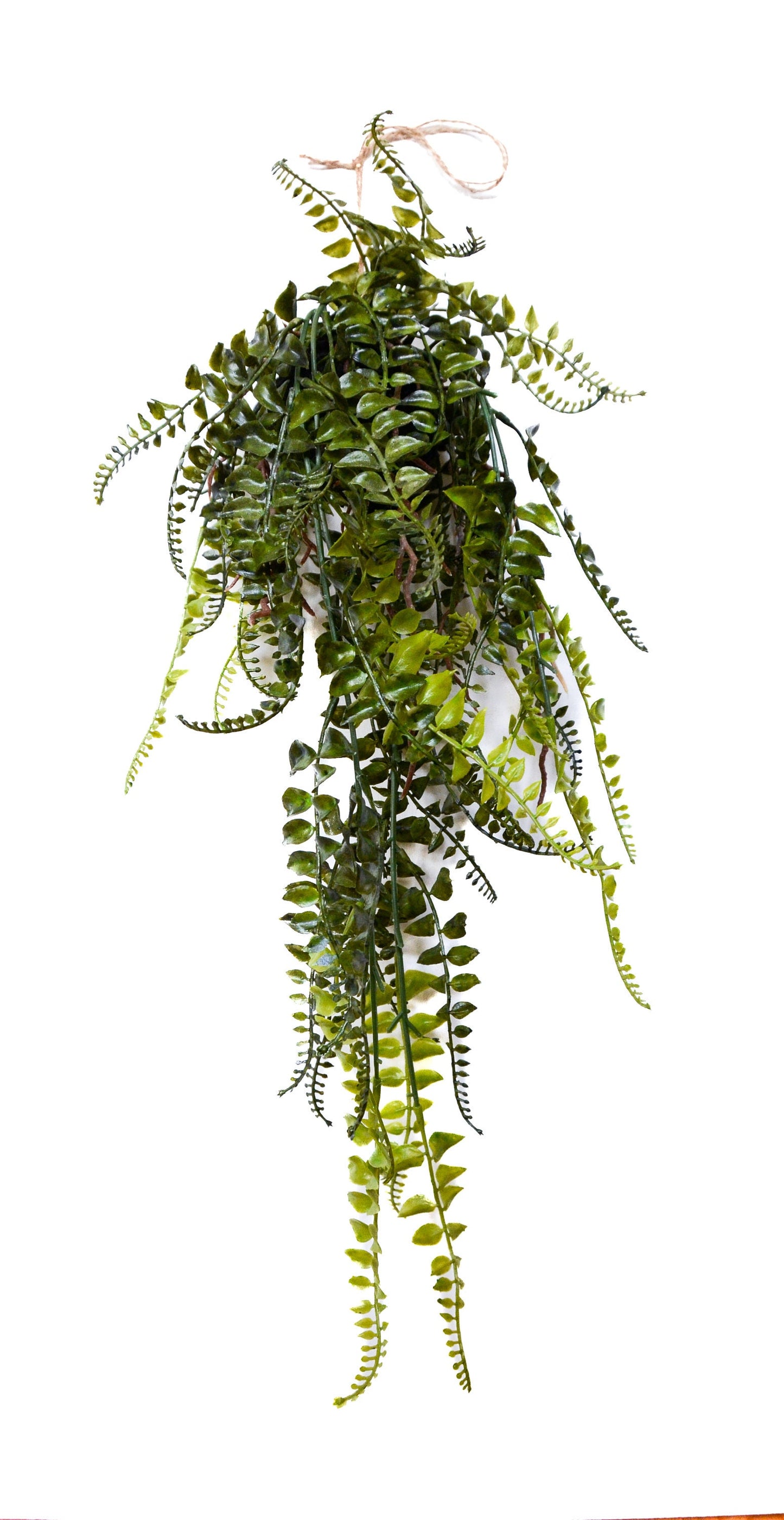 Artificial Hanging Fern Plant, faux plant, faux fern, potted plant, birthday gift, bathroom plant, birthday present