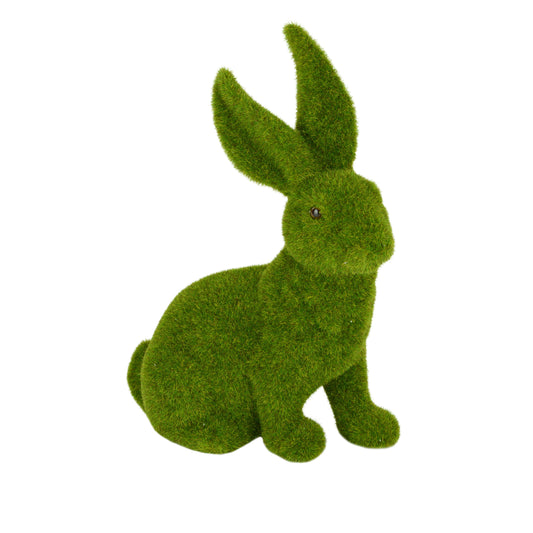 Standing Rabbit Moss 30cm tall, Easter Bunny Decor, Easter Gift, Rabbit Figurine, Standing Rabbit, Bunny Rabbit Decor, Green Moss Rabbit