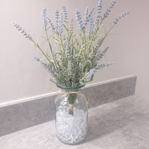 Artificial Lavender Bundle, faux lavender, wedding decoration, table decor, purple decor, artificial flowers, Ferris Heart Sloane