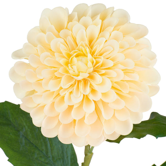 Yellow Pompom Dahlia, faux dahlia, artificial flowers, wedding decoration, styling prop, set decoration